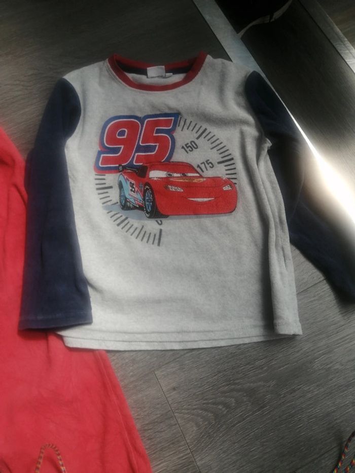 Pyjama velours cars 8A - photo numéro 2