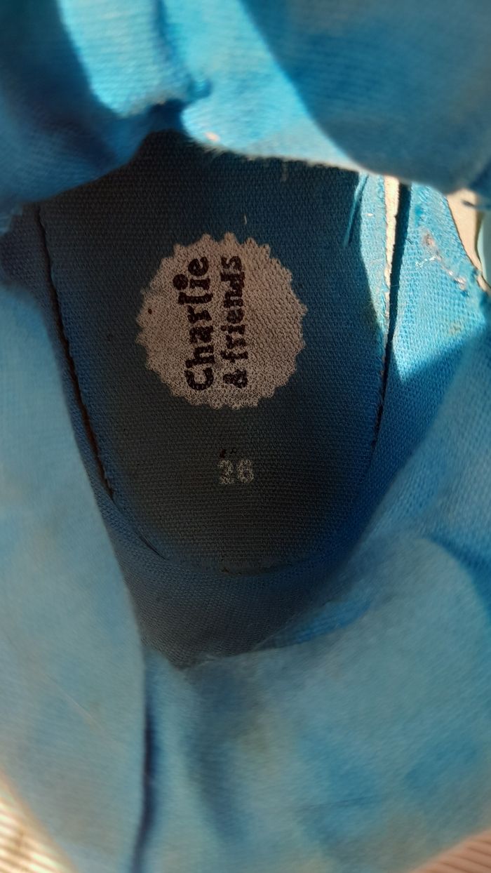 Baskets montante à scratchs - photo numéro 7