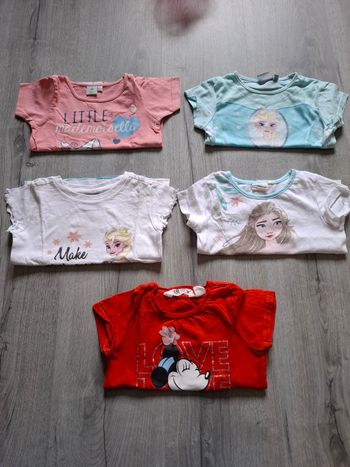 Lot de 5 t-shirts