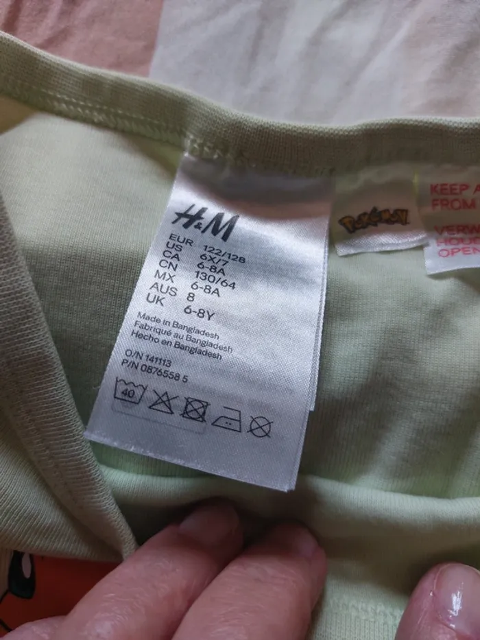 Pyjama short pokémon 122/128cm - photo numéro 5