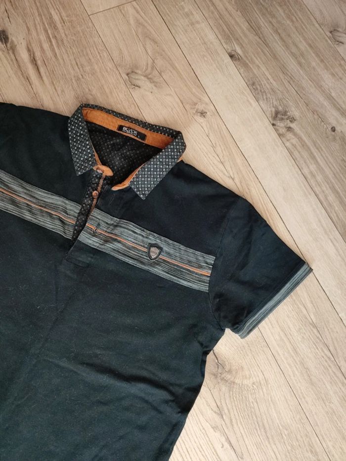 Polo noir - photo numéro 2