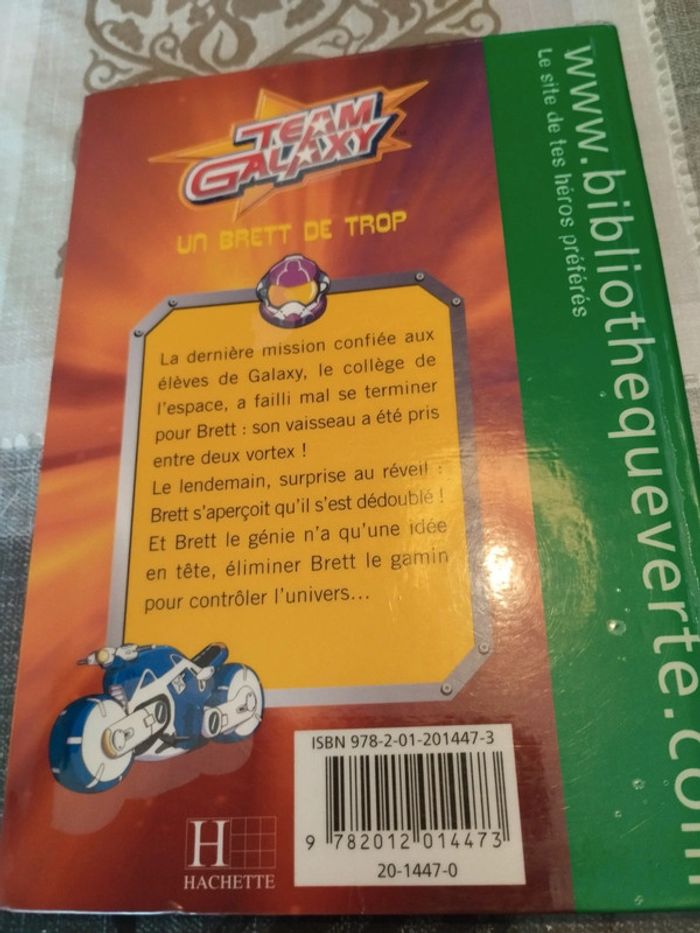 Livre "team Galaxy : un Brett de trop" - photo numéro 2