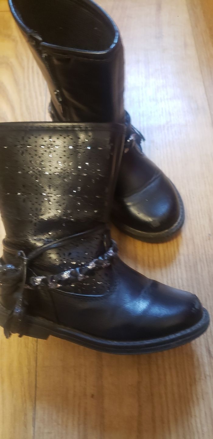 Bottes fille hiver taille 25 - photo numéro 3