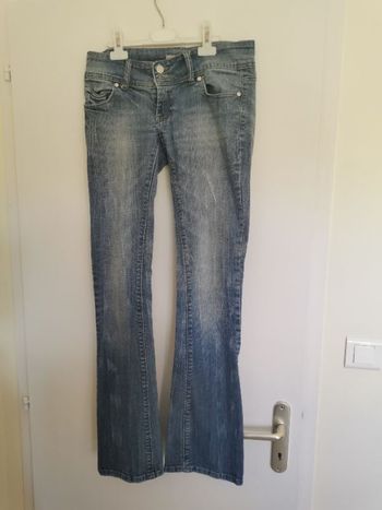 Jeans droit pattes d'elephants