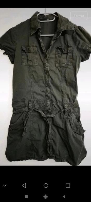 Tunique chemise noir