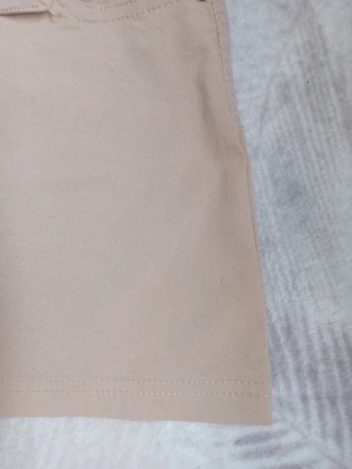 Robe Bustier Mini S/36 Beige - photo numéro 7