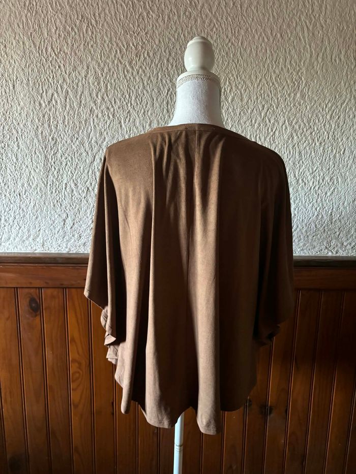 Top Daim Style Boho Chic - Fabriqué en France - Gémo - Taille XL / 42 - photo numéro 4