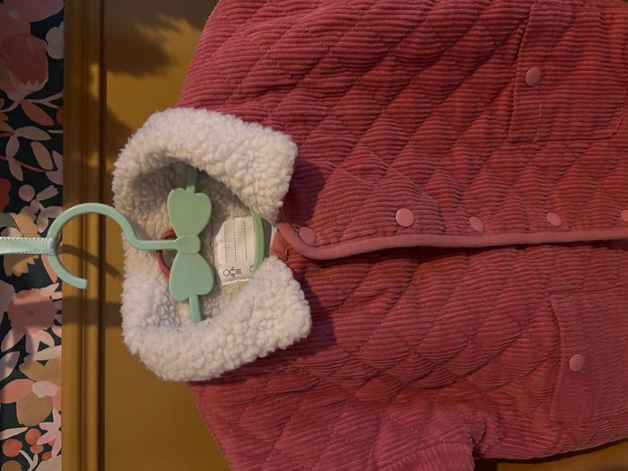 Manteau velours côtelé matelassé - 12M - photo numéro 3