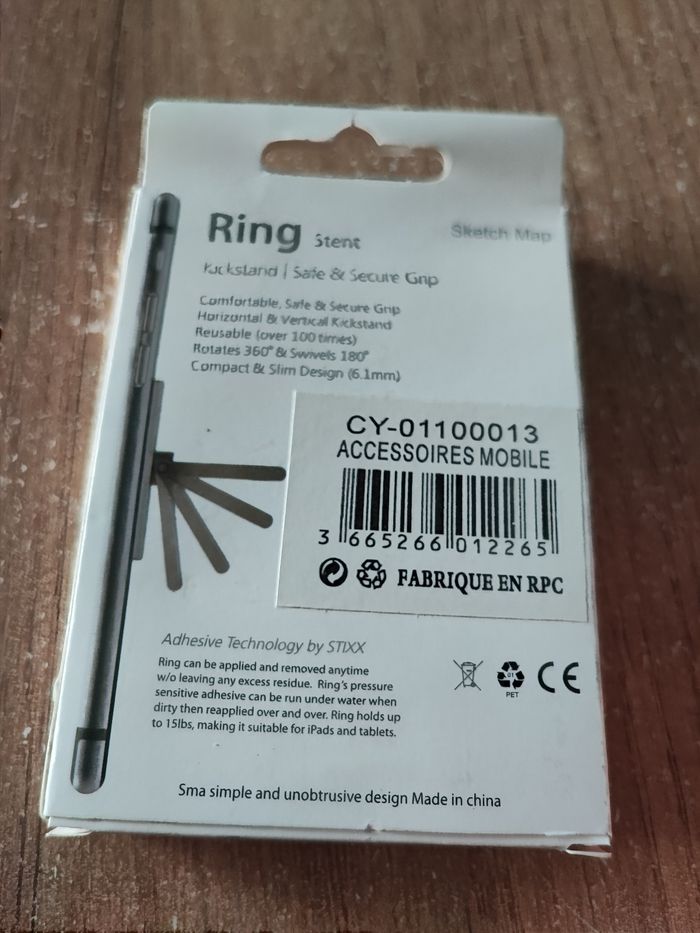 Anneau pour derrière le téléphone - photo numéro 2
