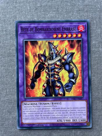 INFO-FR097 - Bête de Bombardement Embrasé - Yu-Gi-Oh