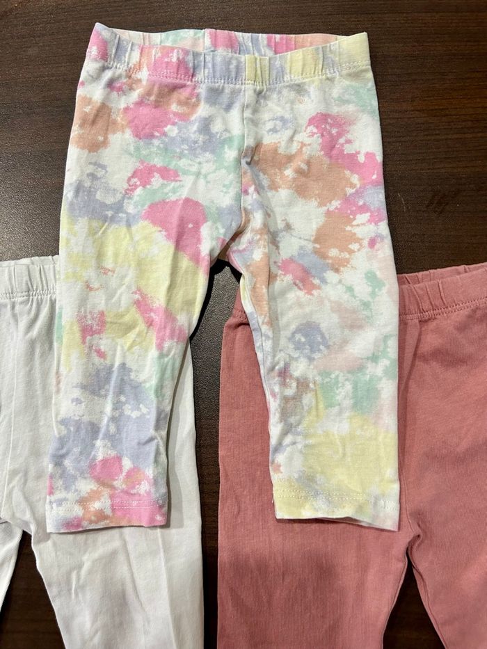 Lot de leggings bébé fille 6M - photo numéro 4
