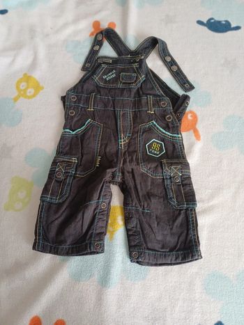 Salopette noir 6 mois Orchestra