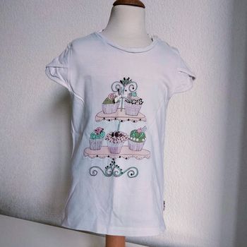 T-shirt cupcakes - sergent major - 5 ans