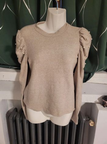 Magnifique haut femme doux zara taille m