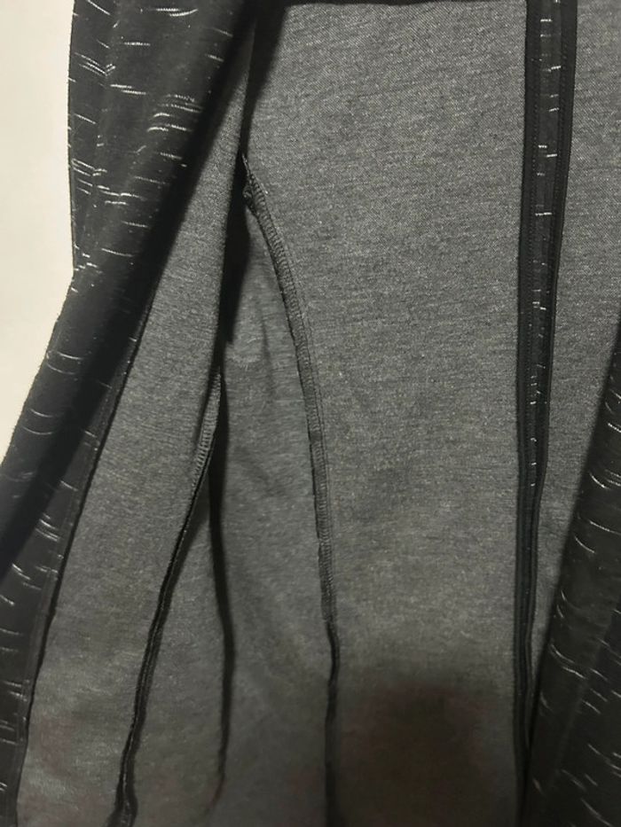 Veste blazer noire à lignes blanches • Ligne à suivre • Taille 38 - photo numéro 8