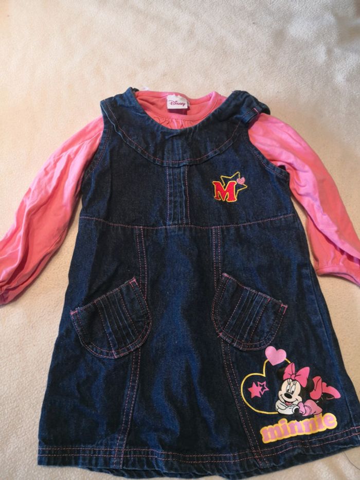 Robe en jeans minnie