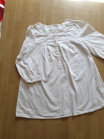 tunique blanche 10 ans