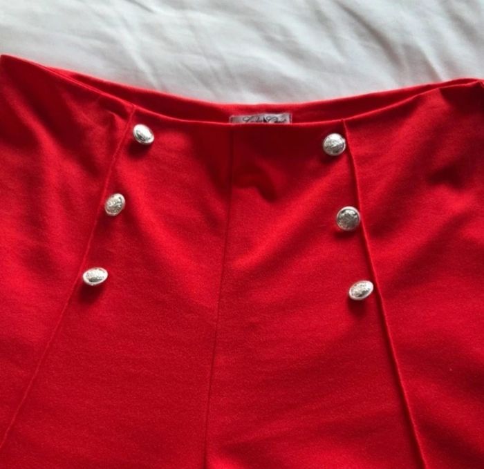 Pantalon Palazzo rouge T.M - photo numéro 2