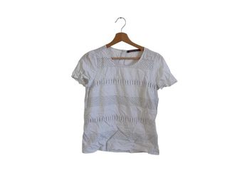 C59 blouse blanche Comptoir des cotonniers 36