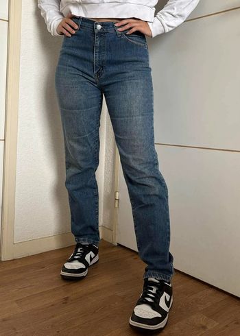 Jean Levi's 512 femme vintage (W30 L30 L/40) bleu Classic Slim Tapered Mexico taille haute – Rare