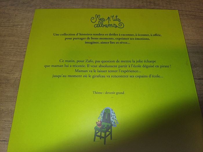 Zafo le petit pirate! Par Virginie Hanna - photo numéro 2