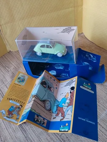 En voiture Tintin L'Affaire tournesol Hergé moulinsart