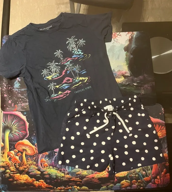 Ensemble tee shirt + short Primark