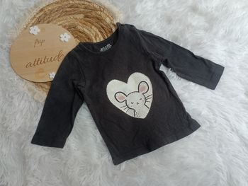 Tee shirt 3 mois fille