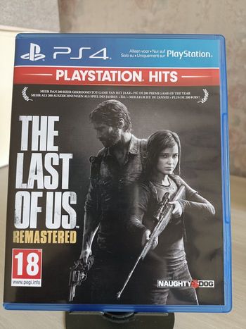 The Last of us remastered PS4 