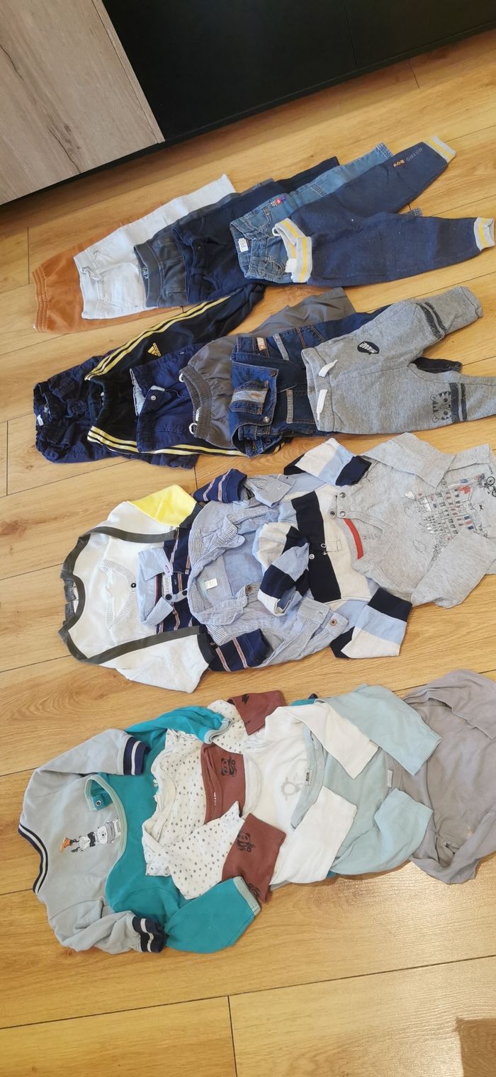 Lot vêtements hiver 12 mois - photo numéro 2