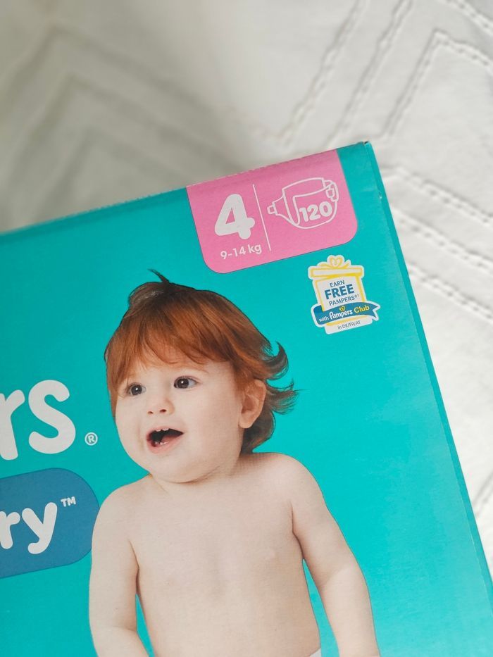 Pampers Baby-Dry Taille 4 XXL Pack 120 couches - photo numéro 3