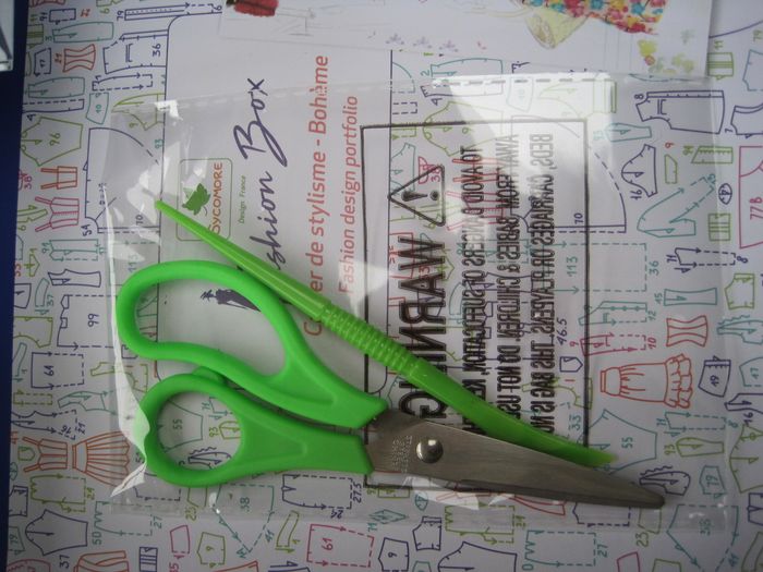 Fashion box neuve 5 planches de stylisme bohème Sycomore - photo numéro 7