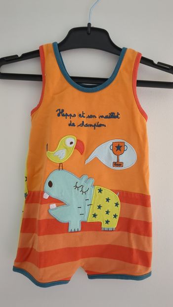 Maillot de bain une pièce DPAM 12 mois