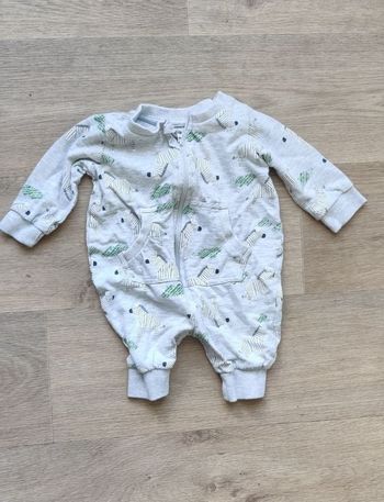 Combinaison bébé 3 mois safari
