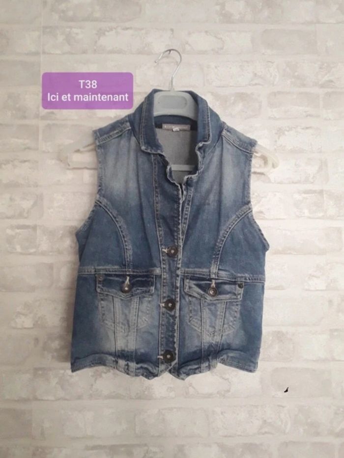 Veste jeans M/38 Ici et maintenant