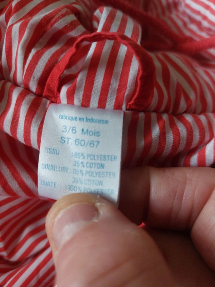 Combinaison pilote taille 3 / 6 mois - photo numéro 3