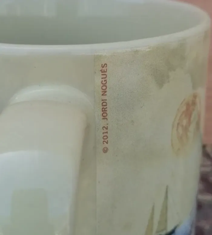 Mug Jordi Nogués motif Barcelona. - photo numéro 5