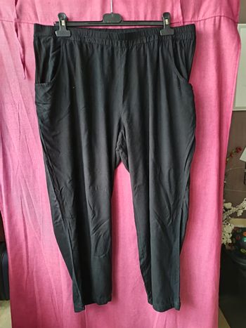 Pantalon noir taille élastique taille 50 