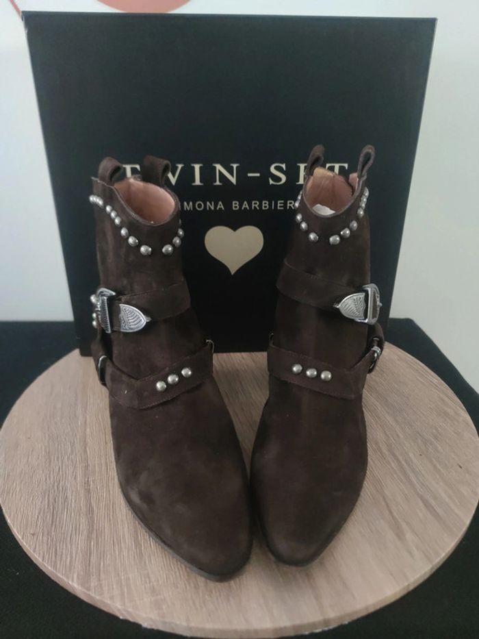 Bottines twin-set by Simona Barbieri taille 37 neuve