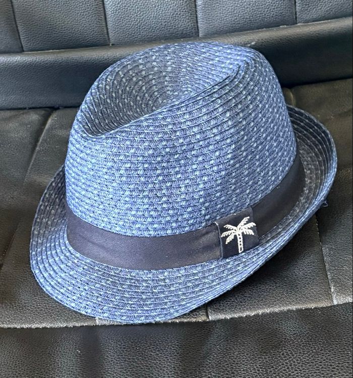 Chapeau bleu marine – Kiabi – 53/54 cm – TBE