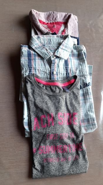 Lot de 3 blouses garçon 152