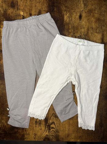 Lot 2 leggings 12m