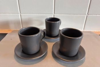 Tasses à café x 3