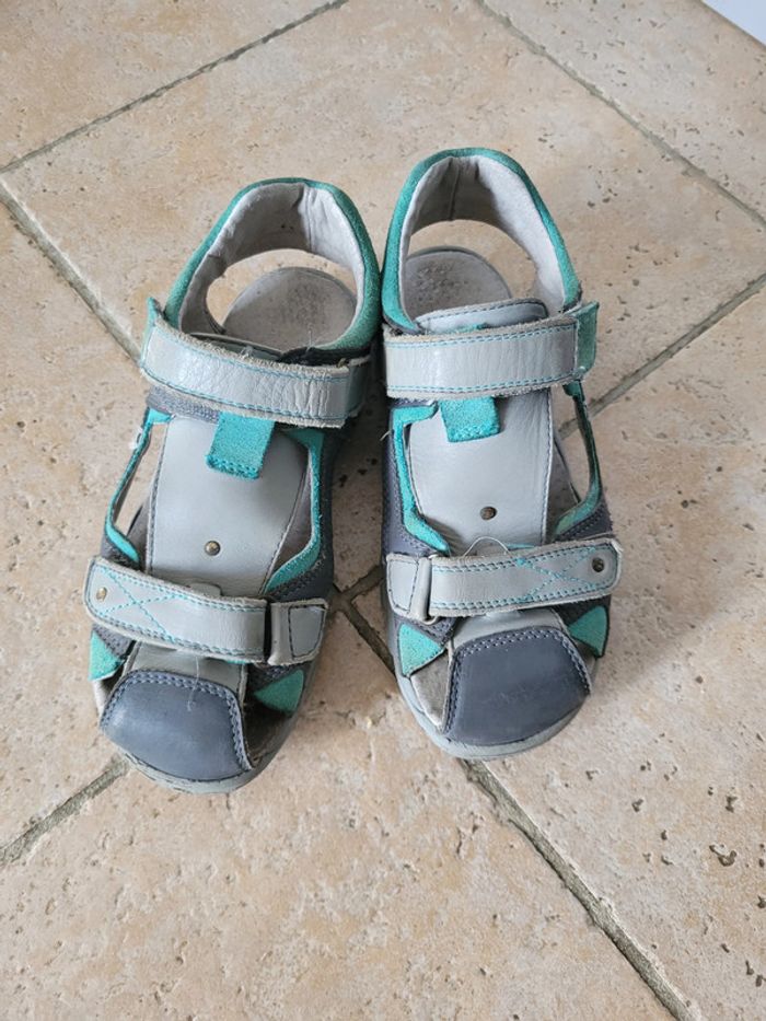 sandales cuir