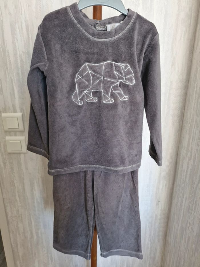 🎯 Ensemble pyjama enfant - Nightwear - Taille 3 ans - Coton/Polyester - photo numéro 2