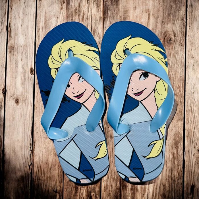 🌸 Tong bleu reine des neiges neuve - Taille 27/28 🌸