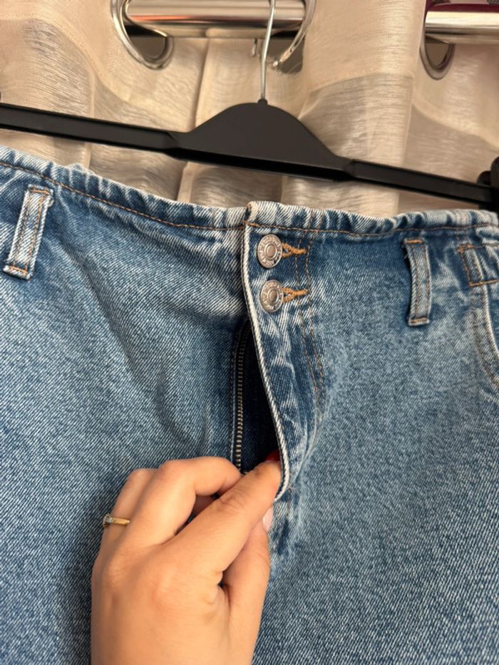 Jupe en jean bleu taille L | Mango - photo numéro 5