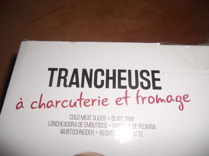 trancheuse  manuelle charcuterie et  fromage  neuve - photo numéro 4