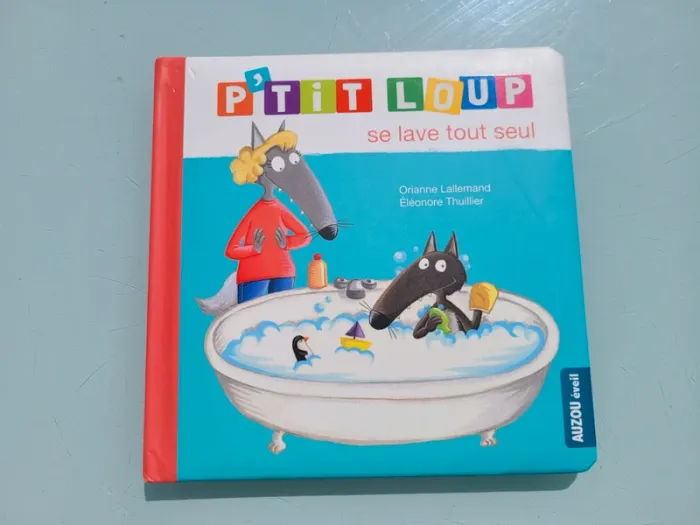 Livre P'tit Loup, Auzou Éveil 🚿 P'tit Loup se lave tout seul 🧼 71 - photo numéro 2