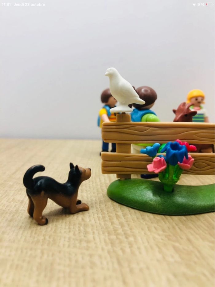 Mini ferme  playmobil - photo numéro 2